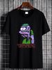 Vintage The Offspring Concert Tour T Shirt XL Bite Me Monster- W Concert Ticket Breathable Streetwear Top For Everyday Wear Versatile Fashion_viptrois.com