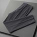 Luxury Men's Slim Fit Business Casual Trousers Tapered Leg High End Trendy Straight Leg Suit Trousers For Autumn_viptrois.com