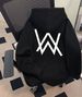 Men’s Streetwear Hoodie – Thick Plus Velvet Pullover, Oversized Fit, DJ-Inspired Faded Style (Black/White/Gray/Apricot, S-5XL)_viptrois.com