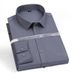 Men's Stretch Non-Iron Long Sleeve Dress Shirt - Professional Business Formal Shirt For Office & Interviews_viptrois.com