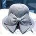 Women's Hat Large Brim Bow Summer Straw Hat For Women Beach Vacation Straw Sunshade Sun Protection Sun Hat Temperament All Match_viptrois.com