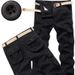 Premium Products Italian Men's Work With Multiple Pockets, Casual Loose Plus Size Pants, Foreigner Pants_viptrois.com