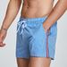 Men's Clothing Beach Pants Classic Thin Vertical Stripes Home Pants Casual Shorts Fashion Surf Shorts Swimming Trunks_viptrois.com
