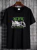 Unisex Cotton T-Shirt The Decline NOFX Eric Melvin Fat Mike Erik Sandin S-5XL Comfortable Summer Streetwear Graphic Casual Slightly Stylish_viptrois.com