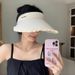 Sunscreen For Women 2025 New Summer Outdoor Ice Silk Large Eaves Breathable Hair Hoop Anti UV Sunshade Ceiling Hat_viptrois.com