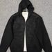 "Unisex Distressed Hooded Sweater – Oversized Mesh Knit Pullover With Grunge Detailing (M-3XL, Black/Navy/Gray)"_viptrois.com
