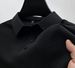 Men's Clothing Summer Ice Silk Quick Drying Polo Shirt Men's Jacquard Lapel Short Sleeved T Shirt High End Casual Men's Drape Top_viptrois.com