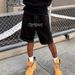 Men's Clothing High Street Casual Shorts Y2K Retro Hip Hop Letters Embroidered Jorts Denim Shorts_viptrois.com