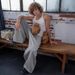 Cross Border Sweatpants Embroidery Unisex High Street Wide Leg Trousers Hip Hop Loose Casual Trousers_viptrois.com