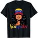 Camiseta Mujer 100% Algodón, Chica Venezolana, Bandera De Venezuela, Orgullosa Venezolana_viptrois.com