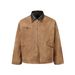 Cross-Border European And American Style High Street Detroit Lapel Faux Suede Zipper Washed Jacket Padded Coat MA1i_viptrois.com