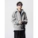 Autumn Hoodie Trendy Brand Short Hoodie Loose Jacket For Men_viptrois.com