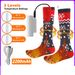 3-speed temperature control electric heating socks outdoor cycling and skiing USB smart heating socks wholesale_viptrois.com