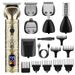 Beard Trimmer for Men, Cordless Hair Clippers, Electric Razor Shavers, Shaving Kit for Mustache Body Nose Ear Hair Facial, 6 in 1 Beard kit for Father_viptrois.com