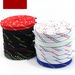 Shoe Accessories twill woven shoelaces casual shoes black and white striped double layer flat shoelaces personalized color shoelace rope_viptrois.com