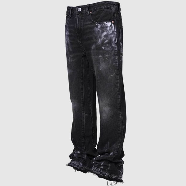 New Men's Street Fashion Bestseller Stretch Denim Straight-leg Pants_viptrois.com