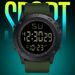 Men's Large Screen LED Large Dial Watch Sports Electronic Watch Adult Student Electronic Watch_viptrois.com