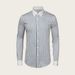 Men's Slim-Fit Premium Long-Staple Cotton Shirt – Breathable & Wrinkle-Resistant (M-4XL, 3 Stripes)_viptrois.com