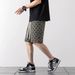 Men's Vintage Print Shorts - Summer Casual 5-Inch Inseam Athletic Shorts With Streetwear Design, Lightweight Quick-Dry Fabric_viptrois.com