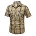 Men's Clothing Youth Loose Short Sleeved Shirts Section Solid Color Casual Shirts_viptrois.com