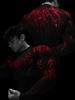 Breathedivinity Men's Long Sleeve Bodysuit T2517 High Neck Printed Quick Drying Fitness Sports Top_viptrois.com
