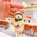 New Skateboard Bear Plush Pendant Creative Cartoon Cute Style Keychain Student Gift Bag Keychain_viptrois.com