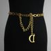 Belt, Chain, Versatile Hooks, Accessories, Women's Slim Women's Decorative Long Shirt, D-button Metal Women's Gold Waist Chain_viptrois.com