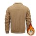Men's Corduroy Bomber Jacket With Fleece Lining – Oversized Streetwear Winter Coat (Gray/Black/Khaki, Sizes M-8XL) | Heavyweight Urban Essential_viptrois.com