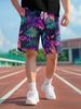 Premium Products Fashionable Men's Plus Size Fitness Running Sports Basketball Shorts Casual Vacation Surfing Beach Pants_viptrois.com