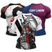 Men's Clothing New 3D Digital Printing Short Sleeved Sweat Wicking Quick Drying Breathable T Shirt Running Sports Leisure Fitness Tights_viptrois.com