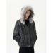 American Tie-dye Big Fur Collar Cotton Jacket 2025 Popular Winter Cotton-padded Clothes Trendy Brand Hooded Thickened Warm Fur Collar Men_viptrois.com