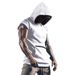 Men's Sleeveless Hooded Vest, Lightweight Quick-Dry Athletic Tank Top For Summer Workout, Gym, Running, Outdoor Sports_viptrois.com