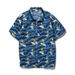 Men's Clothing Men's Hawaiian Floral Shirt – Stylish Short Sleeve Beach Shirt With Tropical Print, Breathable & Lightweight For Summer_viptrois.com