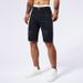 Men's Stretch Denim Shorts With Distressed Details | Elastic Comfort Five-Inch Inseam | Relaxed Straight Leg Casual Shorts For Men | Vintage_viptrois.com
