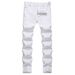 Men's Trendy Denim Trousers Fashionable Jeans_viptrois.com