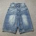 Men's Clothing American Street Fashion Brand Loose Distressed Washed Denim Shorts Men's Mid Length Pants Simple Basic Summer Shorts Men_viptrois.com