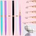 Beauty Health Ultra Fine Japanese Style Nail Art Drawing Pen Ultra Fine Line Drawing Flower Carving Brushed Nail Art Metal Needle Drawing Pen_viptrois.com