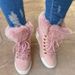 European and American Winter Short Barrel Long Hair Mouth Leather Snow Boots Women's Independent Station Foreign Trade Large Size Fleece-Lined Thicken_viptrois.com