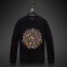 Men's Clothing Lion Head Men's Sweatshirt New Style Trend Spring Autumn Winter Couple Loose Versatile Tops Jacket Round Neck_viptrois.com
