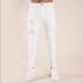 Loom Cross-Border Trade In-Stock New 2025 Spring European And American Men's Jeans Denim Skinny Slim Fit Pants_viptrois.com