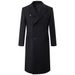 Loom Loom Treasure Quilted Extra Long Slim Thickened Over-the-Knee Double-Breasted Woolen Jacket Winter European And American_viptrois.com