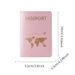 Passport Covers Leather Passport Holder Couple New Wedding Gift Travel Document Bag Passport Protection Cover Passport Bag PU_viptrois.com