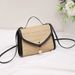 Women's Bags Straw Simple Bag Women's New Shoulder Bag Small Portable Commuting All Match Niche Women's Messenger Bag_viptrois.com