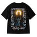 Street Hip-hop Short Sleeved T-shirt Men's Big Picture Print Loose Oversized Half Sleeve Summer Fashion Brand Five_viptrois.com