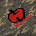 American Style Camouflage Hooded Sweatshirt Spring Autumn Men's Trendy High Street Flocked Embroidery Half-Zip Cardigan_viptrois.com