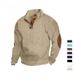 Cross-border Size Spring Autumn European And American Clothing, Popular Men's Stand-up Collar Long-sleeve Casual Outdoor_viptrois.com