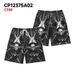 Premium Products Men's Casual Daily Versatile Hawaiian Beach Flower With Personalized Skull Print And Shorts_viptrois.com