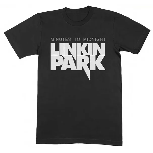 Linkin Park T-Shirt Mens Womens Tees Top: Minutes To Midnight OFFICIAL NEW_viptrois.com