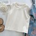 Children's Suit New Arrival Summer Korean Style Girls Sweet Spicy Flower Suspenders Denim Suit Thin Underwear Three Piece Suit Trendy_viptrois.com