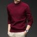 Men's Premium Jacquard Knit Sweater - Soft Breathable Pullover With Relaxed Fit For Winter & Fall_viptrois.com
